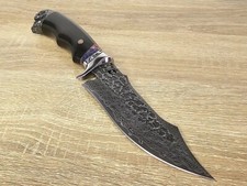 Harley Davidson Motorcycles Skull Damast Messer 27cm Jagdmesser, Biker, Rar, neu