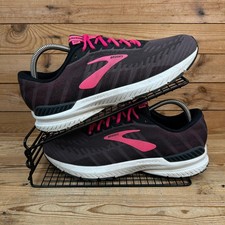 Brooks Turnschuhe Damengröße UK 9 Ravenna 10 rosa Mesh Straßenlauf Fitnessschuhe
