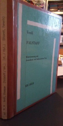 Falstaff giuseppe verdi - |, |