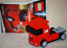 Lego® 30191 City Shell V-power Ferrari Truck mit Anleitung in gutem Zustand