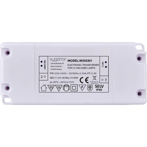 Sygonix 6313016 halogen - sygonix,