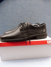 28335. Herren Halbschuhe  Slipper  schwarz  extrabreit Gr. 45  Rieker