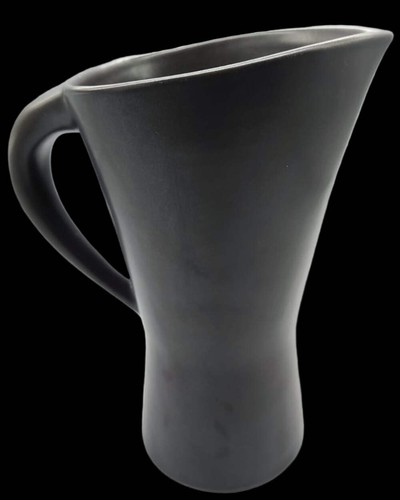 Vintage 70er keramikvase mit - 70er,