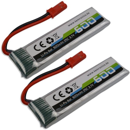 Lipo akku 600mah 3 7v - akku, 1s