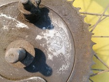 Motorrad Hinterrad, sehr alt, 19 Zoll