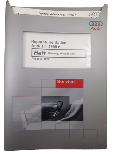 Reparaturleitfaden audi - reparaturleitfaden, tt