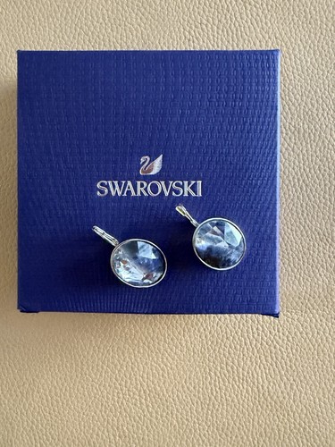 Swarovski ohrringe mit blauen - swarovski,