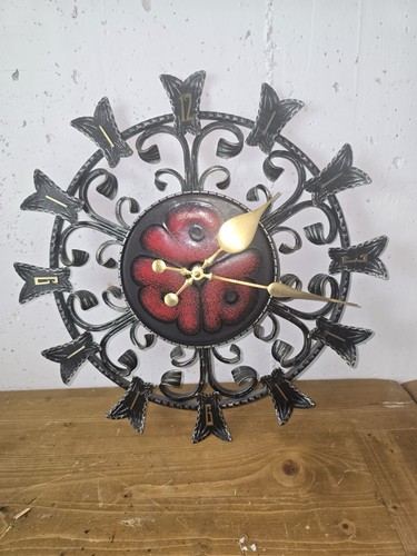 Vintage dugena wanduhr - vintage,