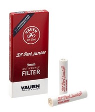 Dr. Perl Junior 9mm Aktivkohlefilter JUNIOR Pfeifenfilter Filter Zigarren VAUEN