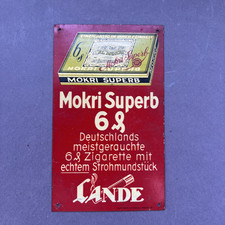 Altes Türschild Reklameschild