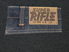 SUPER RIFLE Jeans ➔ Sticker / Aufkleber ➔ *aus Sammlung* 101