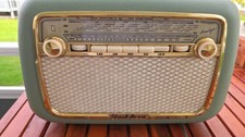 Schaub-Lorenz Röhrenradio "Amigo" rot, beige, * Kofferradio * Vintage * RAR!