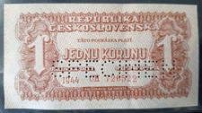 Slowakei, 1 Krone von 1944 mit