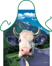 Schürze Kochschürze Lila