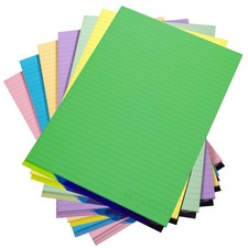 Visuelle Gedächtnishilfe A4 Farbe 100 Seiten Papier Memo Notizblock Schüler liniert Schreiben