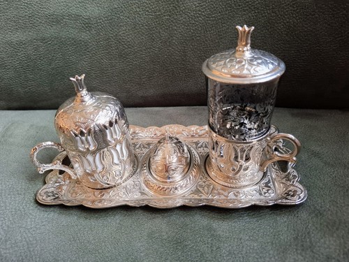 Orientalisches mokkageschirr - orientalisches,