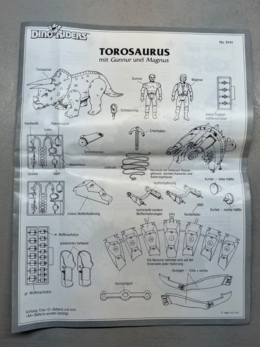 Dino riders torosaurus - riders,