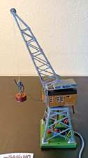 Märklin H0 ferngesteuerter Dreh-Kran 7051 mit Hebemagnet und Stellpult