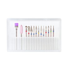 Diamant Bits Schleifer Nägel Fräser Set 14-teilig Aufsatz Elektrische Feile Art