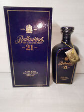 (428,56€/1L) Ballantine's 21YO- Blue Wade Porcelain Decan - 70cl,- 43%vol.