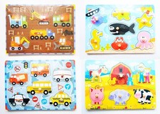 HOLZPUZZLE Steckpuzzle