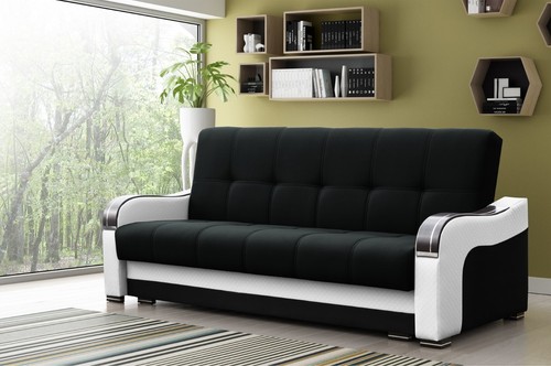 Grau schlafsofa volta - schlafsofa,