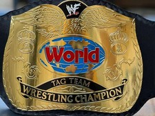 New World Tag Team Wrestling Championship Title Belt WW E Gürtel Erwachsene 2...