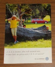 Seltene Werbung Volkswagen VW