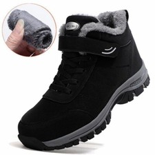 Neu Herren Wander Warm Winterschuhe Wasserdichte Freizeit Outdoor Schneestiefel