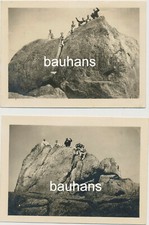 2 x Foto Frankreich Bretagne bei Douarnenez  Soldaten Wehrmacht 2.WK (5264x)