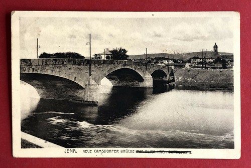 Jena 1915 neue - ak, camsdorfer