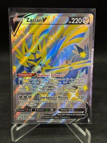 Pokemon zacian swsh292 - v,