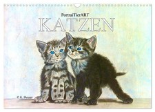 Katzen portraitierart - katzen,