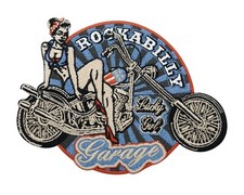 Retro Rockabilly 80er Biker