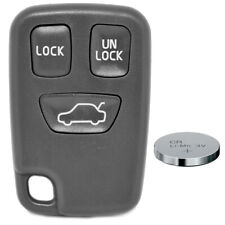 Funk Schlüssel Gehäuse Fernbedienung + Batterie für Volvo S40 C70 V40 S70 V70