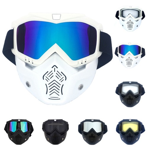 Skibrille mit abnehmbarer