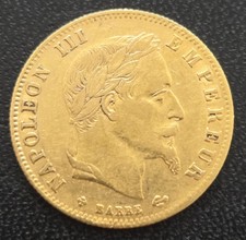 5 Francs Napoleon III mit