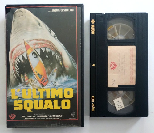 Vhs der letzte hai - drama, film