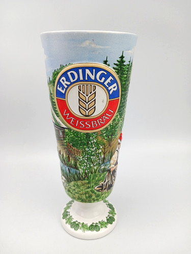 Erdinger weissbräu bier glas - bier,