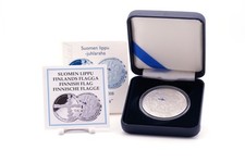 Finnland 10 Euro 2008 PP Finnische Flagge in OVP