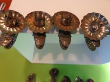 20 alte Kerzenhalter für den