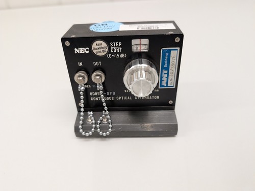 Continuous optical attenuator - continuous,