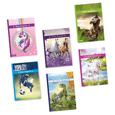 Roth Zeugnismappe A4 10 Hüllen Motiv für Mädchen u Jungen Einhorn Dinosaurier