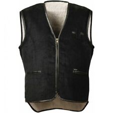 Craftland Cordweste Webfell schwarz braun S-XXXL