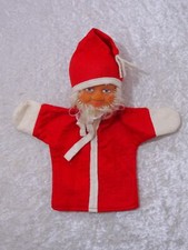 Figur Nikolaus Weihnachtsmann für Kasperletheater -Vintage