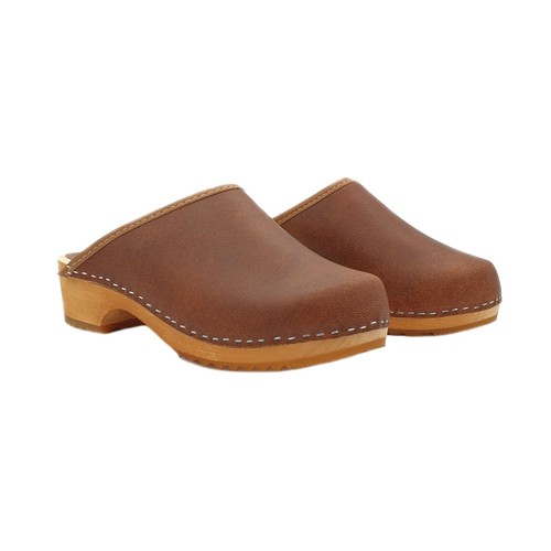 Klassische echtholz clogs - klassische,