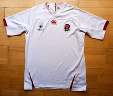 Canterbury England Rugby Jersey Trikot Shirt weiß 2019 WC World Cup Sz. XL