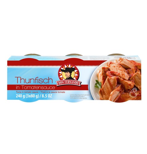 Thunfisch tomatensauce 240g - in,