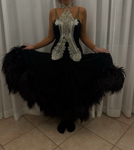 Hangefertigtes tanzkleid - hangefertigtes,