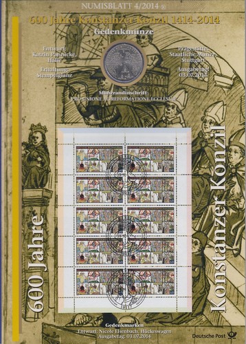 Bundesrepublik numisblatt - bundesrepublik,